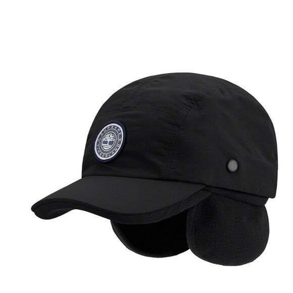 Supreme Timberland Black Earflap Baseball Hat Adjustable - Picture 1 of 11
